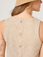 Blusa sauce beige - Imagen 6
